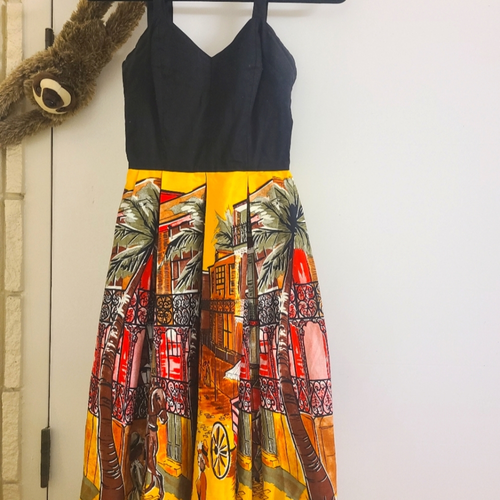 Trashy diva French quarter New Orleans dress